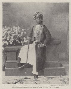 Jego Wysokość Seyyid Ali, Syn Sułtana Zanzibaru autorstwa English Photographer