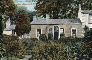 Dom angielskiego poety romantycznego Percy Bysshe Shelley, Keswick, Cumbria autorstwa English Photographer