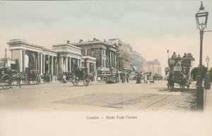 Hyde Park Corner, Londyn autorstwa English Photographer