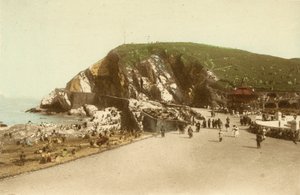 Ilfracombe, Capstone Hill i Parade autorstwa English Photographer