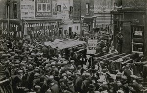 Na Petticoat Lane w Londynie w niedzielny poranek autorstwa English Photographer
