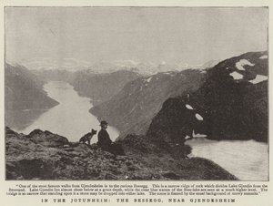 W Jotunheim, Bessegg, niedaleko Gjendesheim autorstwa English Photographer
