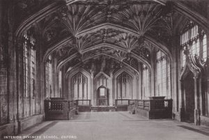 Interior Divinity School, Oksford autorstwa English Photographer