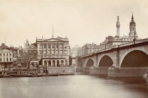 Ironmongers Hall i London Bridge autorstwa English Photographer