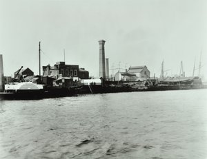 Przepompownia Isle of Dogs: zewnętrzna, 1895 autorstwa English Photographer
