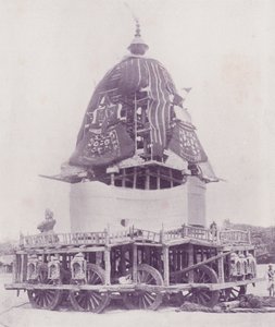 Samochód Jagannatha, Puri autorstwa English Photographer