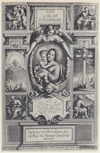 Jeremy Taylor, The Great Exemplar, J Flesher za R Royston 1653 (zdjęcie czarno-białe) autorstwa English Photographer