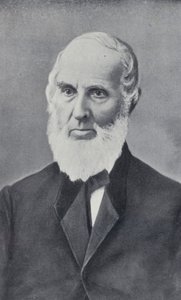 John Greenleaf Whittier (zdjęcie czarno-białe) autorstwa English Photographer