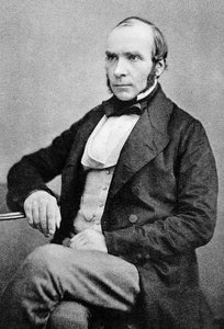 John Snow (1813-1858) angielski lekarz znany z pracy w epidemiologii, Autotype 1856, opublikowany w 1887 (autotyp) autorstwa English Photographer