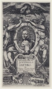 Juvenal, Satyrs, Tr Sir R Stapleton, H Moseley 1647 (zdjęcie czarno-białe) autorstwa English Photographer