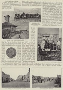 Król Menelik w domu