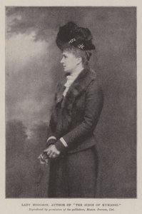 Lady Hodgson, autorka Oblężenia Kumassi autorstwa English Photographer