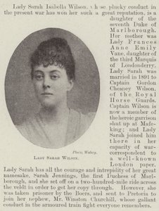 Lady Sarah Wilson autorstwa English Photographer