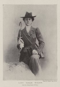 Lady Sarah Wilson autorstwa English Photographer