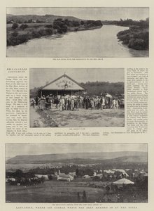 Ladysmith, gdzie Sir George White został osaczony przez Burów