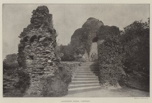 Zamek Launceston, Kornwalia autorstwa English Photographer