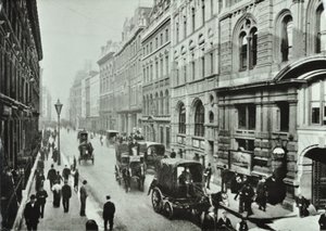 Leadenhall Street, City of London, 1895 autorstwa English Photographer