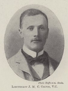 Porucznik JMC Colvin, VC autorstwa English Photographer