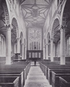 Kościoły miejskie w Londynie: St Katherine Cree (zdjęcie czarno-białe) autorstwa English Photographer