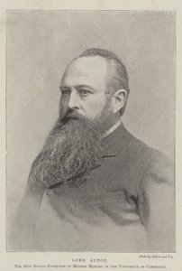 Lord Acton, nowy Regius profesor historii współczesnej na Uniwersytecie w Cambridge autorstwa English Photographer
