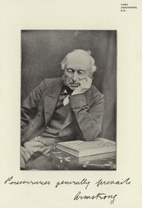 Lord Armstrong, KB autorstwa English Photographer