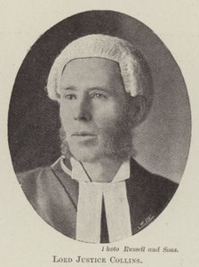 Lord Sprawiedliwości Collins autorstwa English Photographer