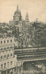Ludgate Hill, Londyn autorstwa English Photographer