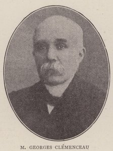 Pan Georges Clemenceau autorstwa English Photographer