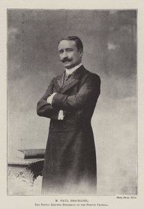 M Paul Deschanel, nowo wybrany prezes Izby Francuskiej autorstwa English Photographer