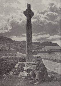 Krzyż Macleans, Iona autorstwa English Photographer