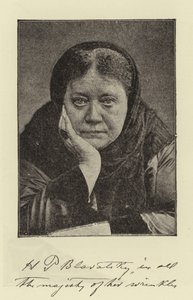 Madame Blavatsky autorstwa English Photographer