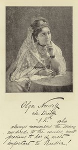 Madame Olga Novikoff autorstwa English Photographer