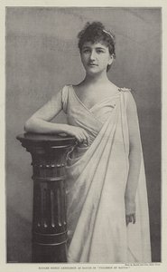 Madame Sigrid Arnoldson jako Baucis w Philemon et Baucis autorstwa English Photographer