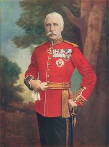 Generał dywizji Sir Bindon Blood, dowódca dystryktu Meerut, Bengal autorstwa English Photographer