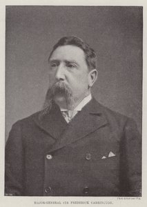 Generał dywizji Sir Frederick Carrington autorstwa English Photographer