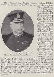 Generał dywizji Sir William Butler autorstwa English Photographer