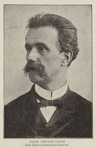 Major Gaetano Casati autorstwa English Photographer
