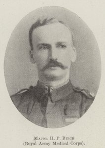 Major HP Birch, Royal Army Medical Corps autorstwa English Photographer