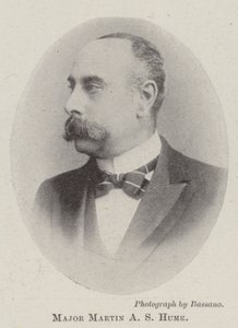 Major Martin AS Hume autorstwa English Photographer