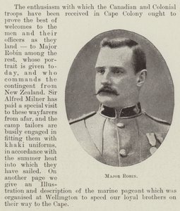 Major Robin autorstwa English Photographer