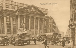 Mansion House, Londyn autorstwa English Photographer