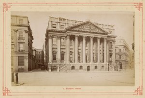 Mansion House, Queen Victoria Street, Londyn autorstwa English Photographer