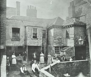 Sąd Targowy, Londyn, 1868 r. autorstwa English Photographer