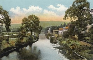Most Matlock na rzece Derwent autorstwa English Photographer