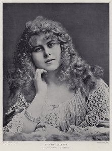 May Marton, angielska aktorka burleski