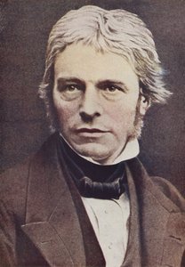 Michael Faraday, angielski fizyk i chemik (kolorowe zdjęcie)