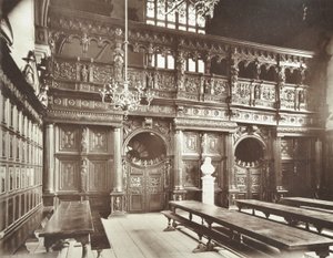 Sala Średniej Świątyni, 1885 autorstwa English Photographer