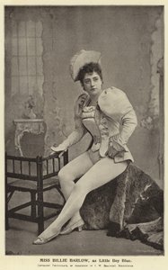 Panna Billie Barlow, jako Little Boy Blue autorstwa English Photographer