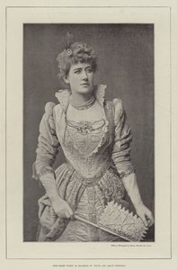 Miss Ellen Terry jako Beatrice w Dużo hałasu o nic autorstwa English Photographer