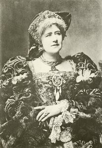 Miss Ellen Terry jako Królowa Katherine (wklęsłodruk) autorstwa English Photographer